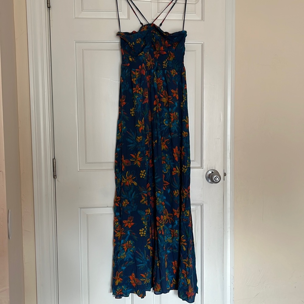 Blue free people maxi! Size L